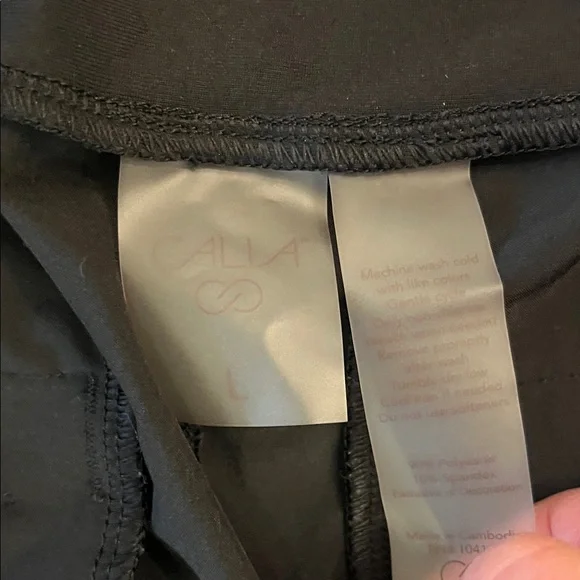 CALIA by Carrie Underwood Black Wide-Leg Pull-On Pants - Picture 2 of 5